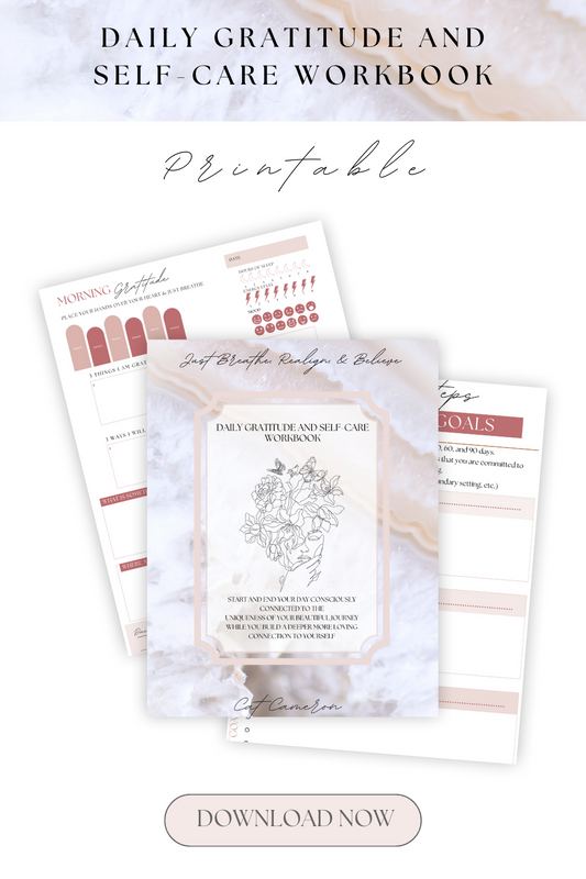 Daily Guided Gratitude Journal with Prompts & Affirmations