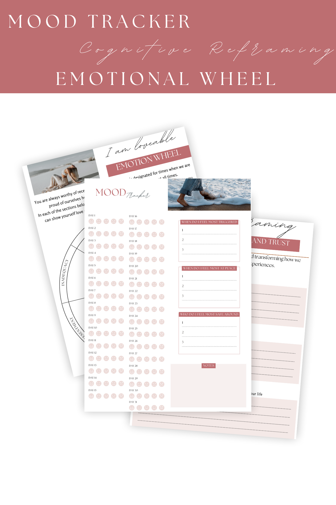 Mood tracker and other self-healing tools