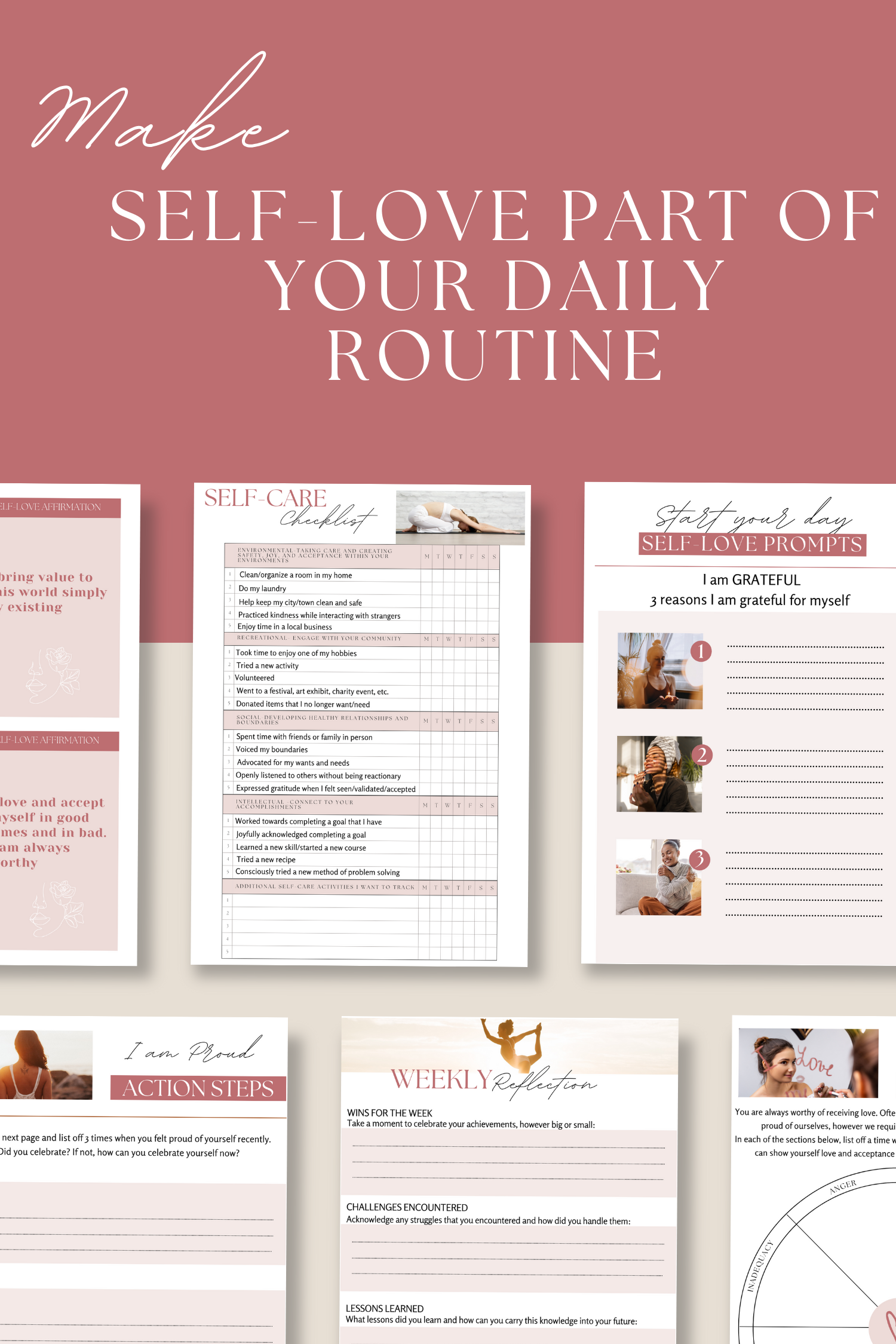 Easy to incorporate daily self-love practices