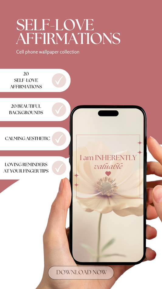 Self-love Affirmations Cell-phone wallpaper