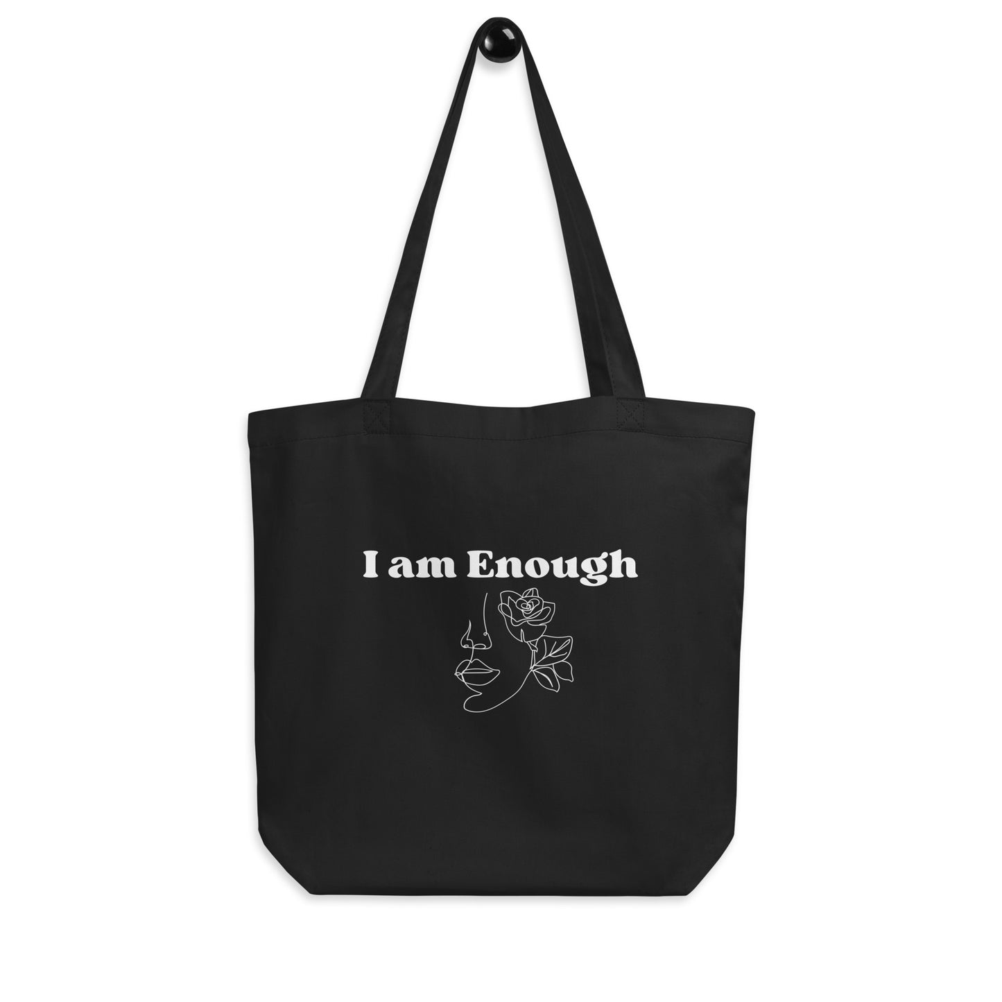 "I am Enough" Positive Affirmations Eco Tote Bag